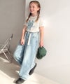 Classical Elf 【キッズ】親子お揃い リンクコーデできちゃう！カーブイージーデニムパンツ（ワイド）商品サムネイル-7