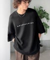 Classical Elf 《JaVaジャバコラボ》Tシャツにはない品格を。ロゴプリントオーバーサイズサマーニットプルオーバー商品サムネイル-2