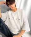 Classical Elf 《JaVaジャバコラボ》Tシャツにはない品格を。ロゴプリントオーバーサイズサマーニットプルオーバー商品サムネイル-4