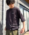 Classical Elf 《JaVaジャバコラボ》【接触冷感・吸水速乾機能付き】便利なBIGポケット＆裾ドローコード付き！高機能マイクロメッシュTシャツ商品サムネイル-5