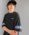 Classical Elf 《JaVaジャバコラボ》袖先に遊びと清涼感を。袖クロシェ編み 配色切り替えデザインTシャツ商品サムネイル-17