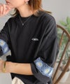 Classical Elf 《JaVaジャバコラボ》袖先に遊びと清涼感を。袖クロシェ編み 配色切り替えデザインTシャツ商品サムネイル-20