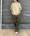 Classical Elf 《JaVaジャバコラボ》袖先に遊びと清涼感を。袖クロシェ編み 配色切り替えデザインTシャツ商品サムネイル-30