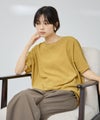 NAVY  SARARI UVカット 裾タックシボプルオーバー レディース メール便 対応商品商品サムネイル-3