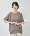 NAVY SARARI UVカット 裾タックシボプルオーバー レディース メール便 対応商品商品サムネイル-18