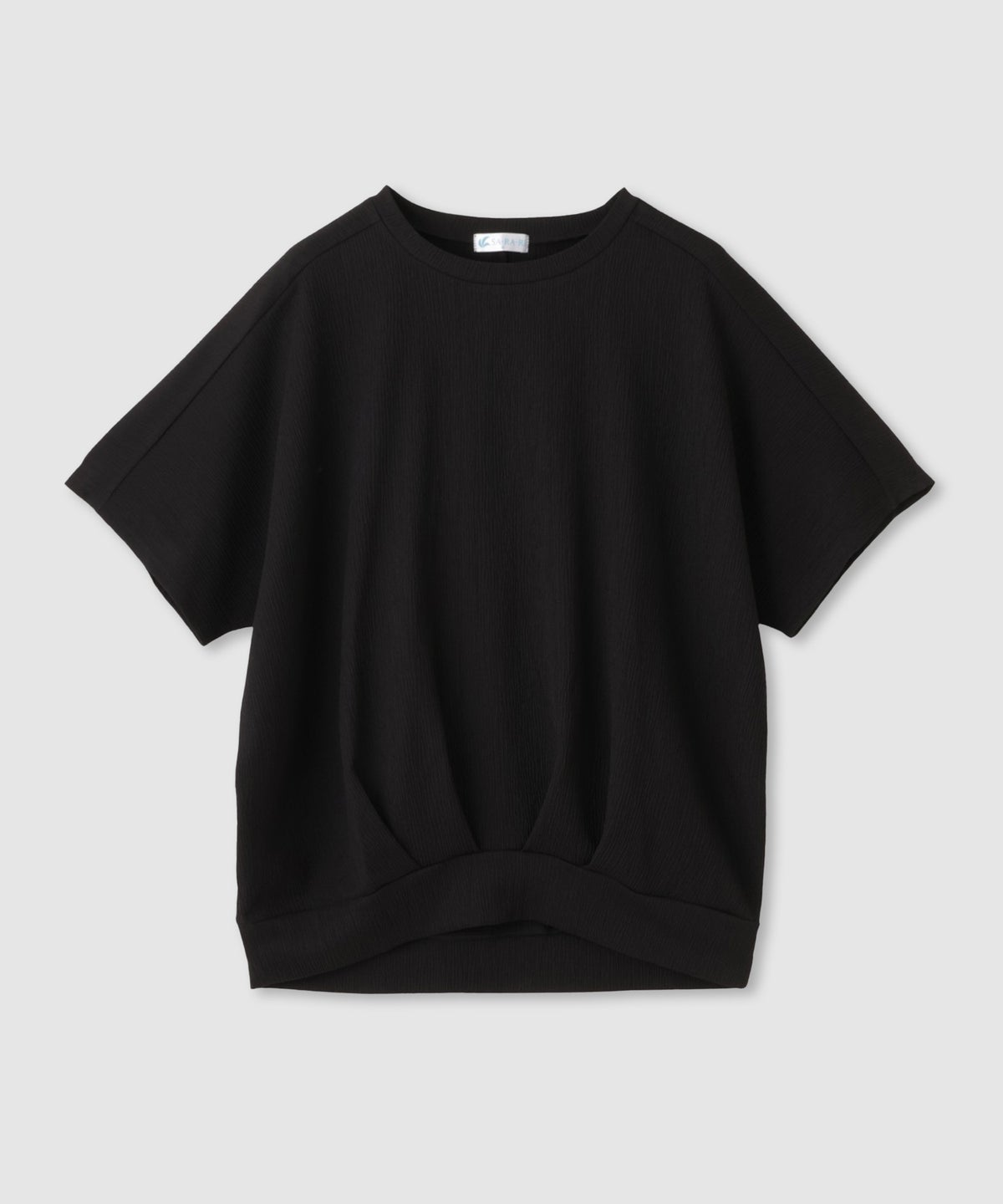 NAVY SARARI UVカット 裾タックシボプルオーバー レディース メール便 対応商品
