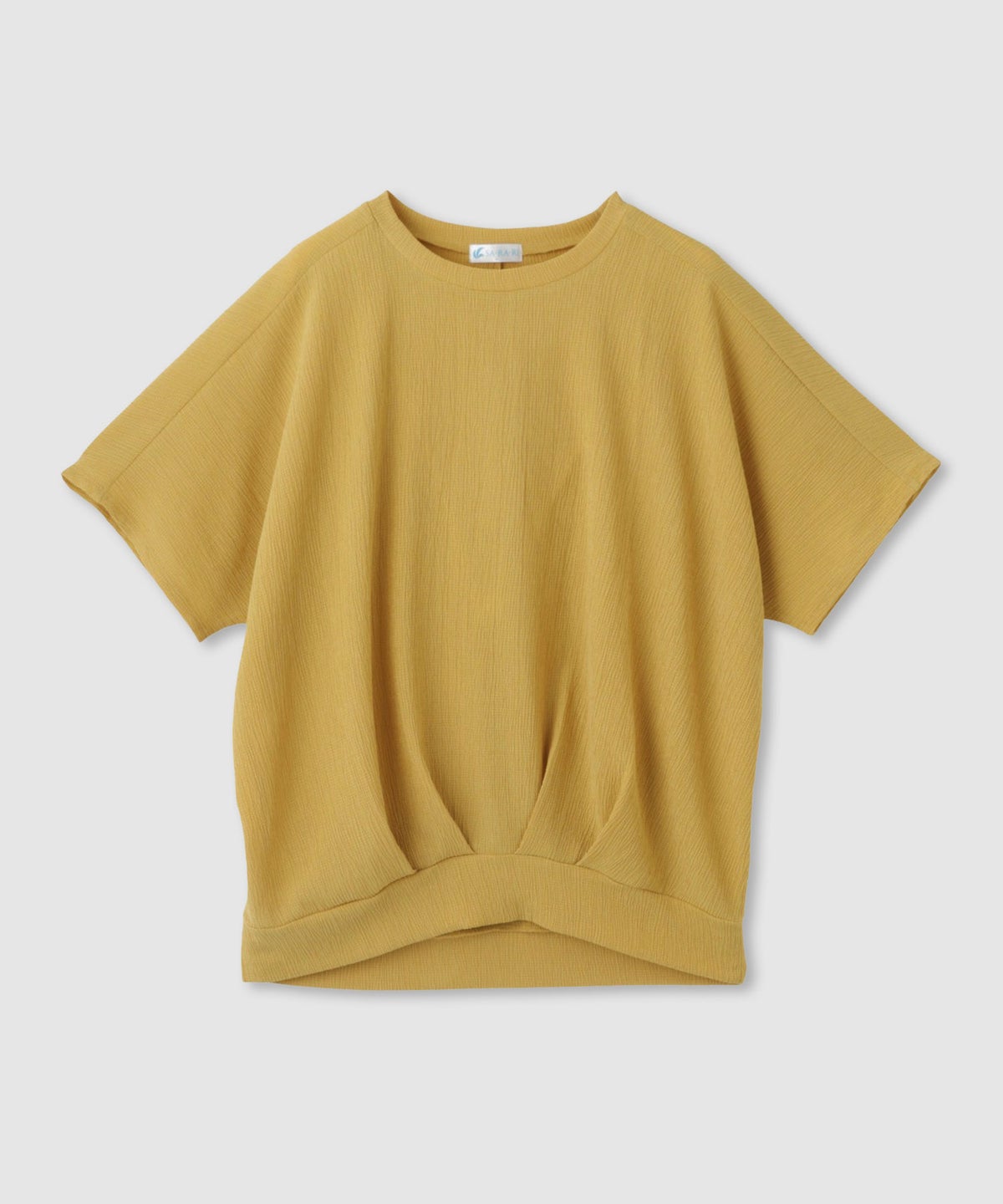 NAVY SARARI UVカット 裾タックシボプルオーバー レディース メール便 対応商品