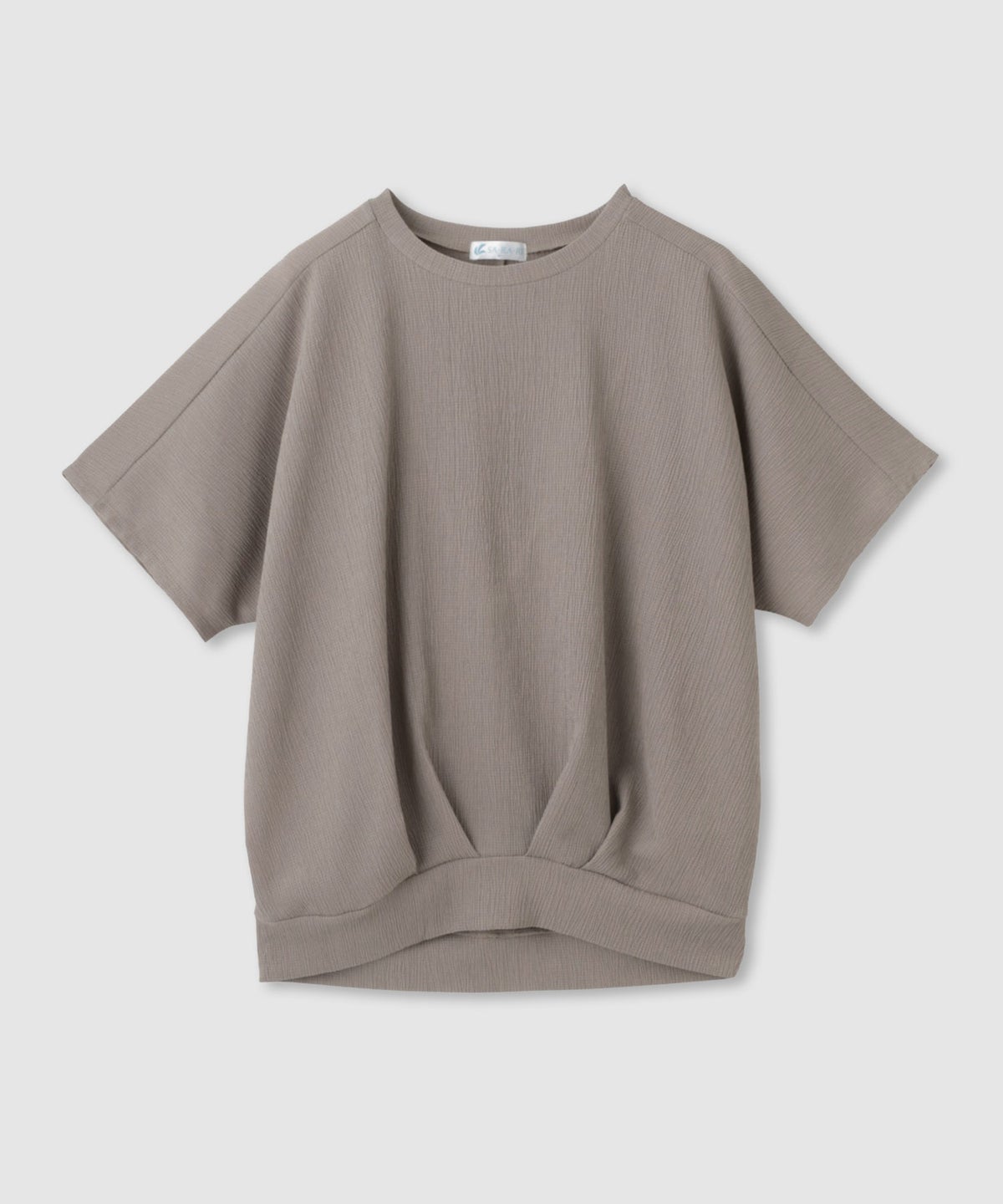 NAVY SARARI UVカット 裾タックシボプルオーバー レディース メール便 対応商品