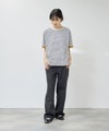 NAVY SARARI 接触冷感 UVカット 袖配色クルーネックTシャツ レディース メール便 対応商品商品サムネイル-11
