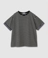 NAVY SARARI 接触冷感 UVカット 袖配色クルーネックTシャツ レディース メール便 対応商品