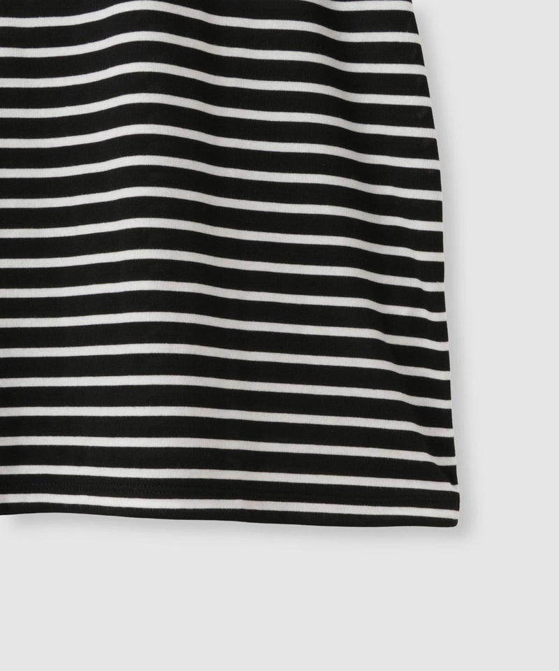 NAVY SARARI 接触冷感 UVカット 袖配色クルーネックTシャツ レディース メール便 対応商品商品画像-22