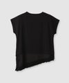 [値下げ]NAVY  SARARI 接触冷感 UVカット 裾アシンメトリーレースTシャツ レディース メール便 対応商品商品サムネイル-19