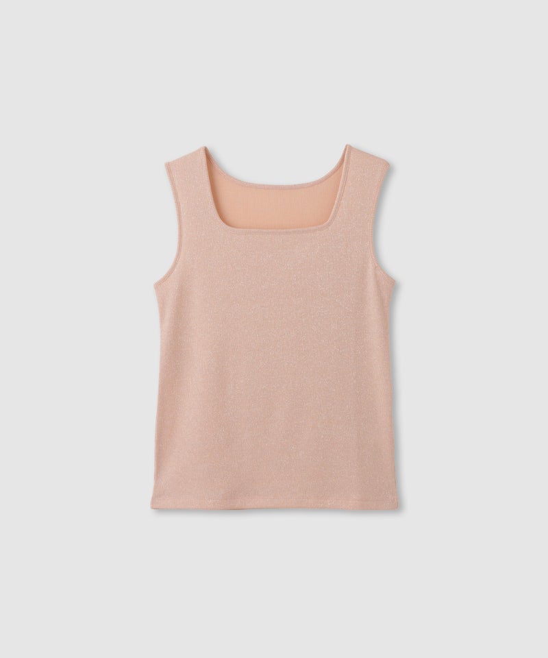 NAVY SARARI UVカット スクエアネックラメタンクトップ レディース メール便 対応商品商品画像-22