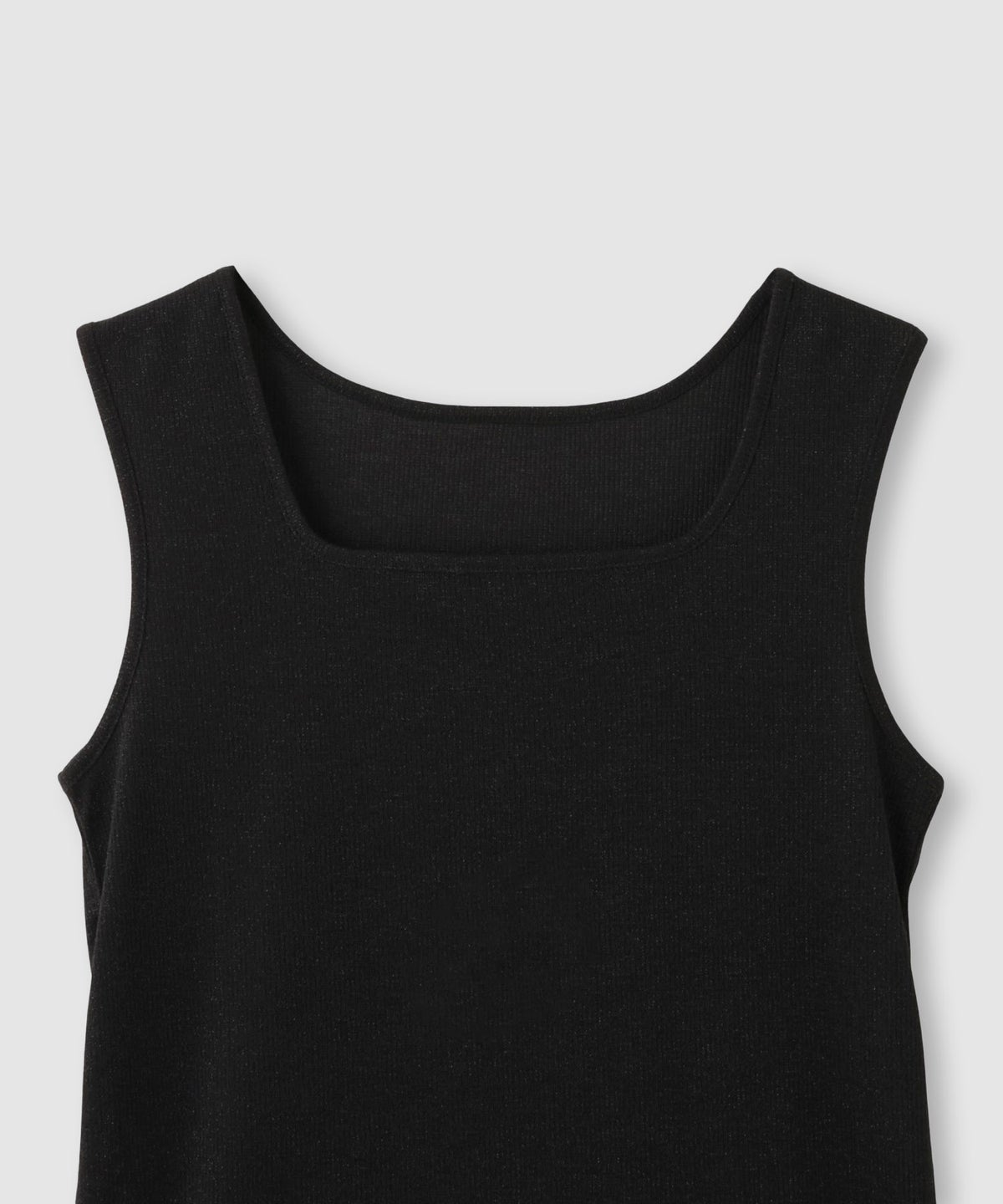 NAVY SARARI UVカット スクエアネックラメタンクトップ レディース メール便 対応商品