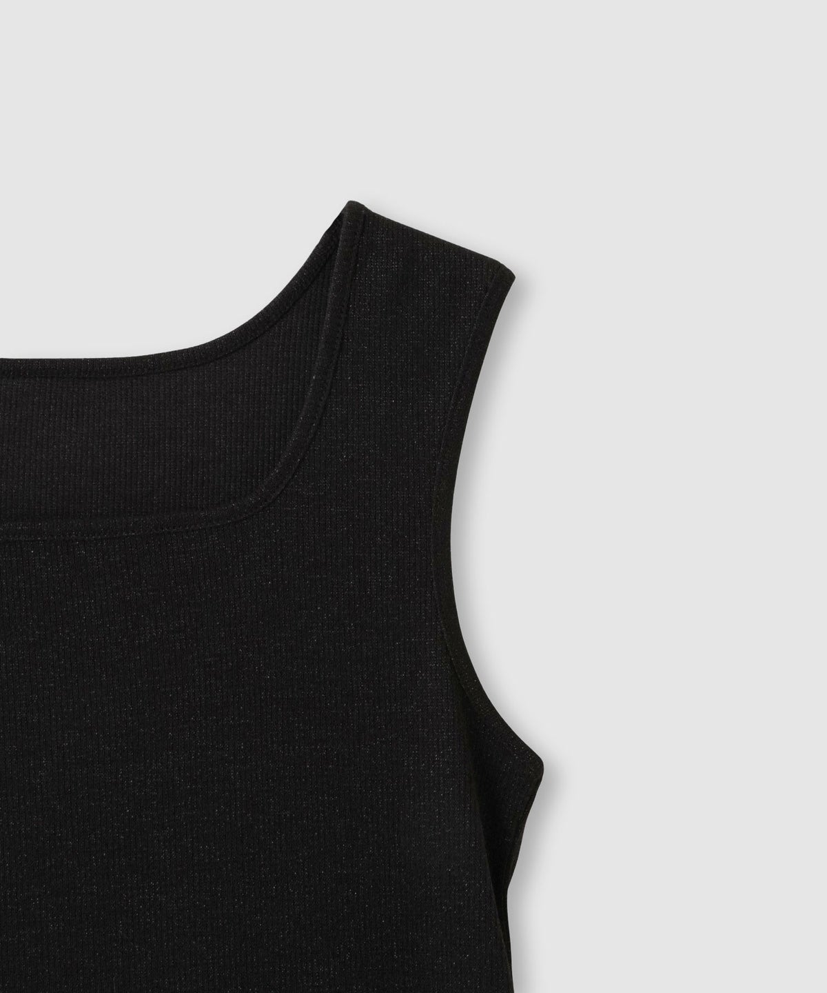 NAVY SARARI UVカット スクエアネックラメタンクトップ レディース メール便 対応商品