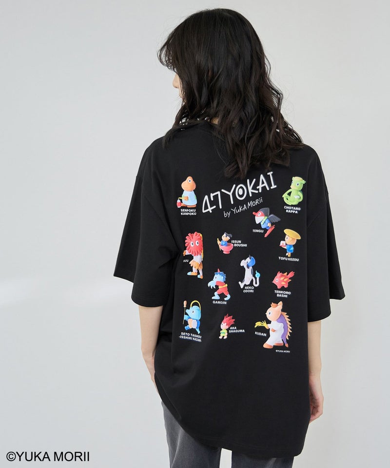 47YOKAI YOKAIいっぱいTシャツ メンズ メール便 対応商品商品画像-1