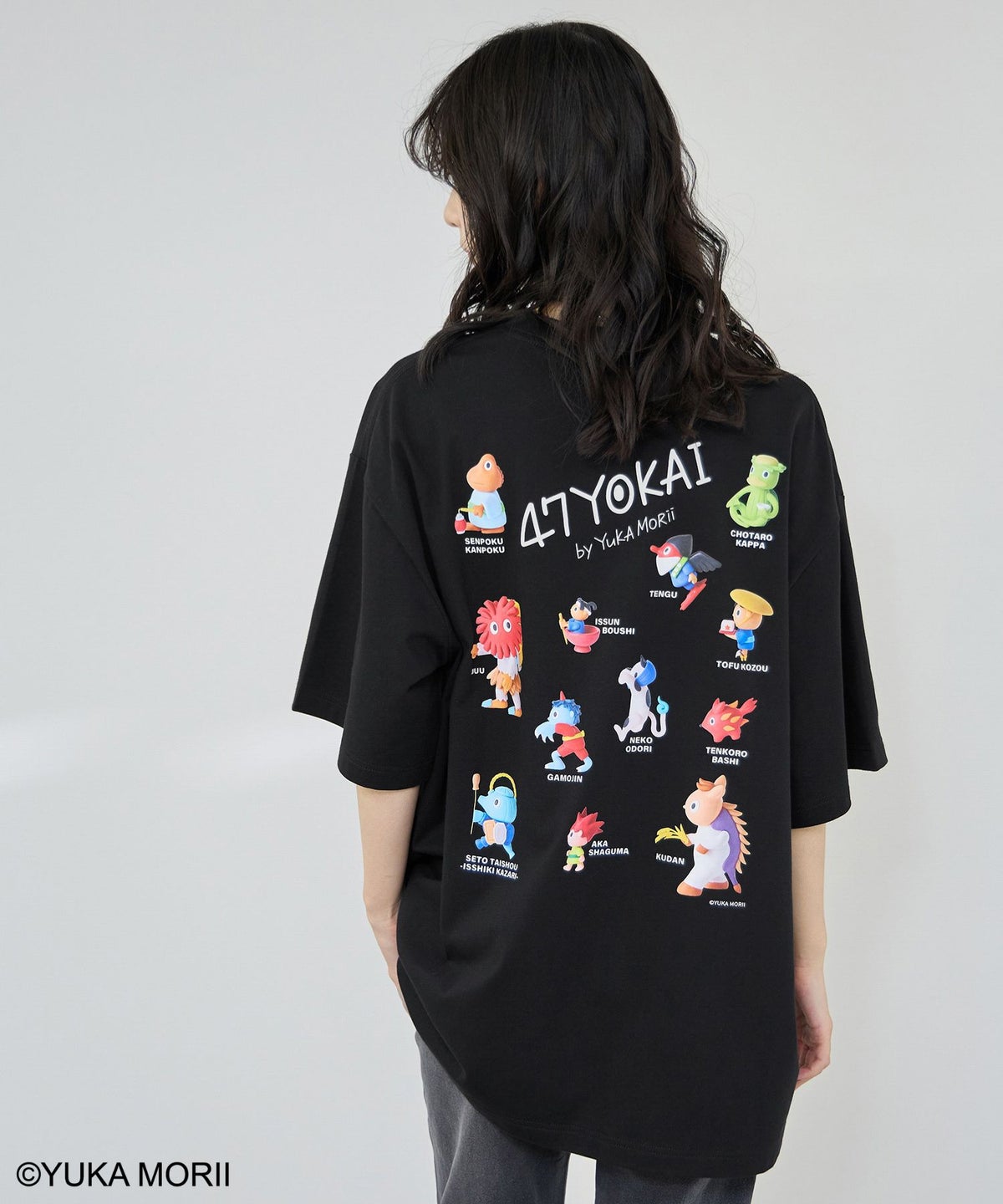 47YOKAI YOKAIいっぱいTシャツ メンズ メール便 対応商品