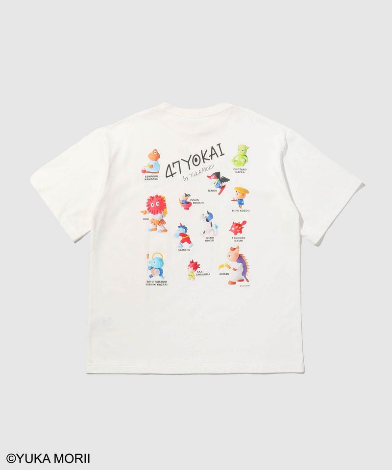 47YOKAI YOKAIいっぱいTシャツ メンズ メール便 対応商品商品画像-2