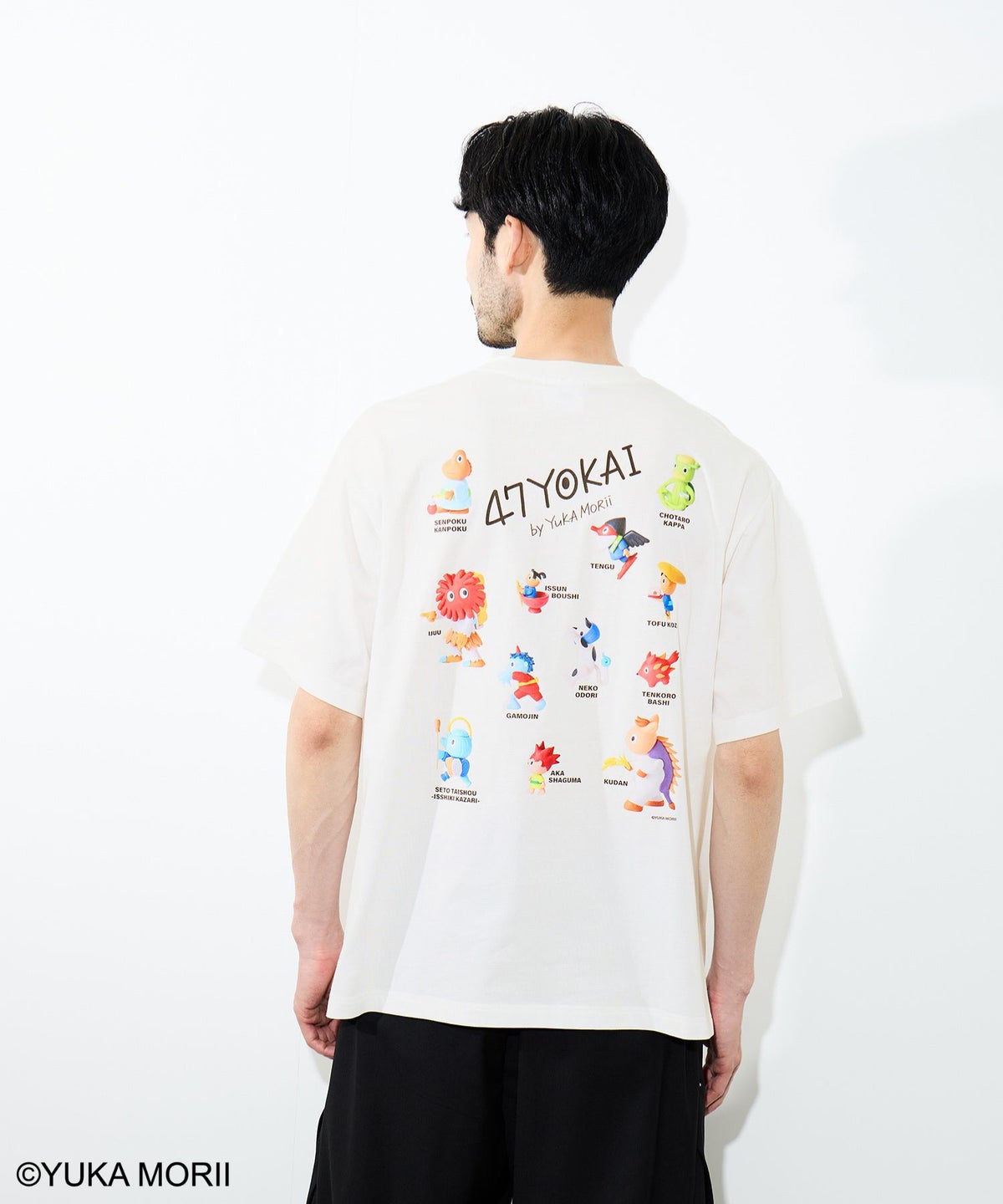 47YOKAI YOKAIいっぱいTシャツ メンズ メール便 対応商品