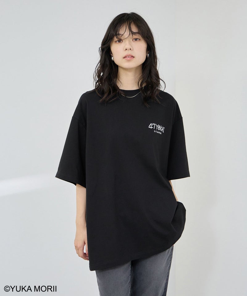 47YOKAI YOKAIいっぱいTシャツ メンズ メール便 対応商品商品画像-3