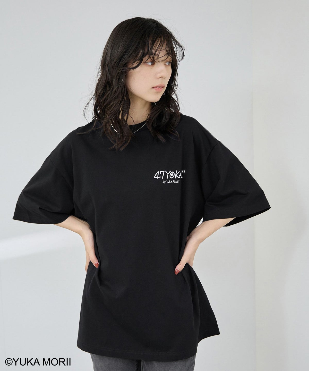 47YOKAI YOKAIいっぱいTシャツ メンズ メール便 対応商品