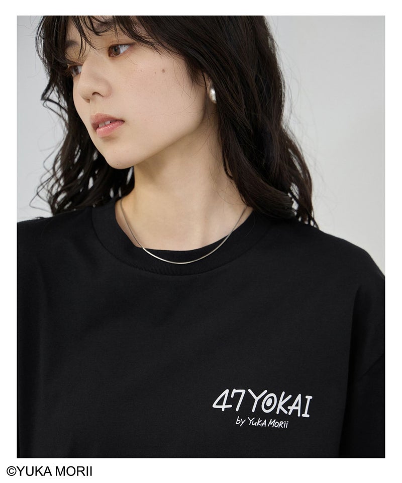 47YOKAI  YOKAIいっぱいTシャツ メンズ メール便 対応商品商品画像-7