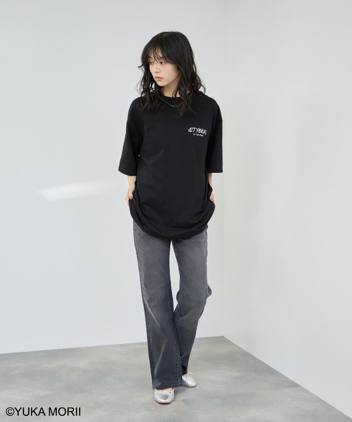47YOKAI YOKAIいっぱいTシャツ メンズ メール便 対応商品