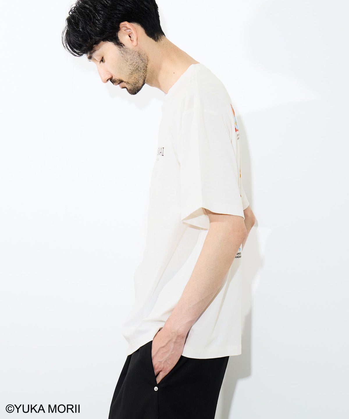 47YOKAI YOKAIいっぱいTシャツ メンズ メール便 対応商品