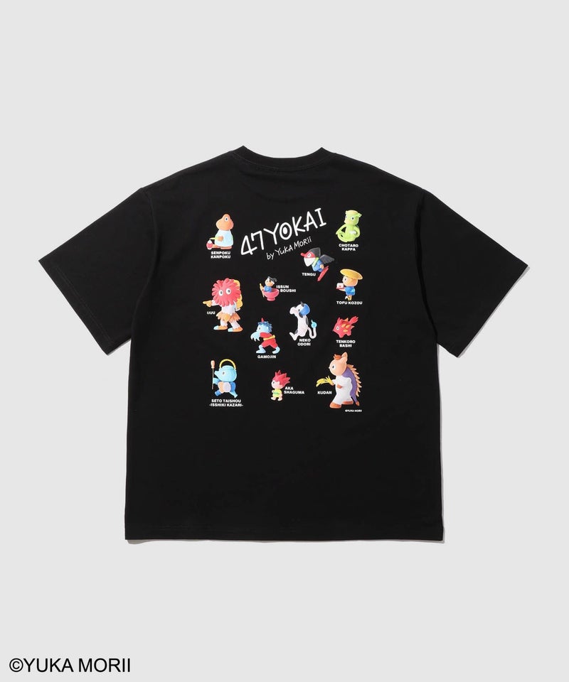 47YOKAI  YOKAIいっぱいTシャツ メンズ メール便 対応商品商品画像-17