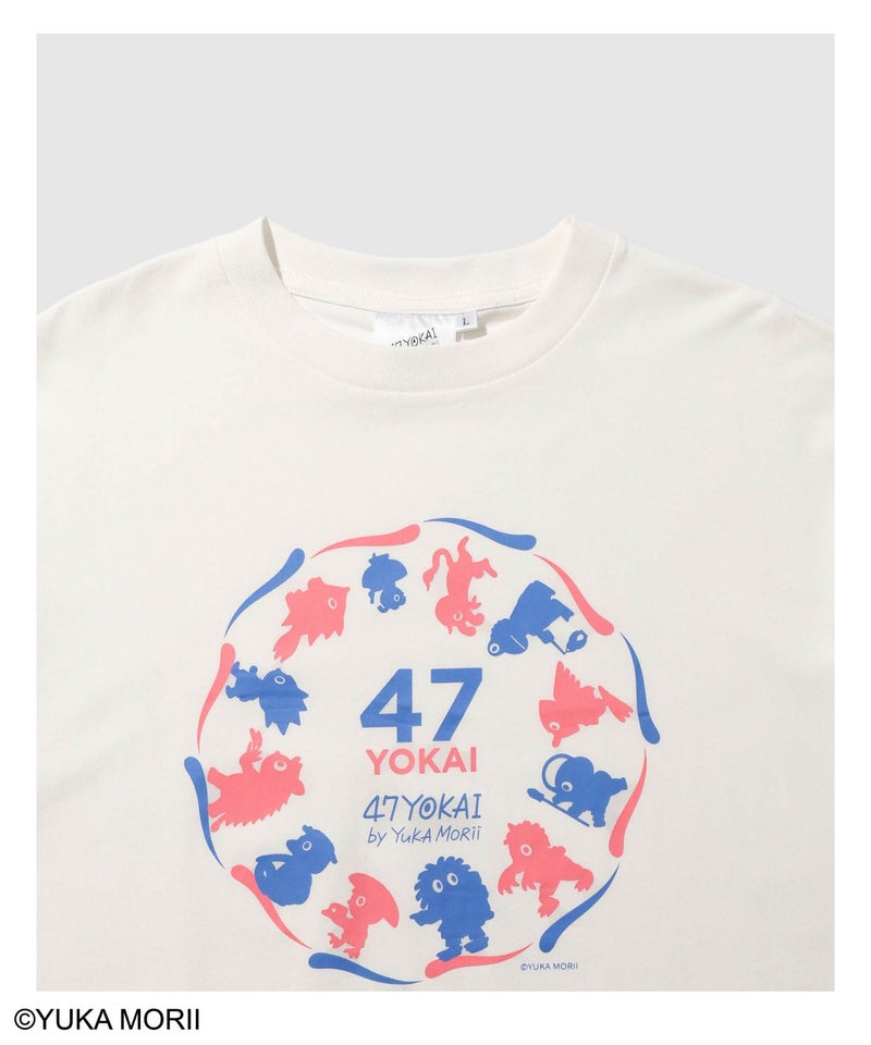 47YOKAI  YOKAIサークルTシャツ メンズ メール便 対応商品商品画像-4