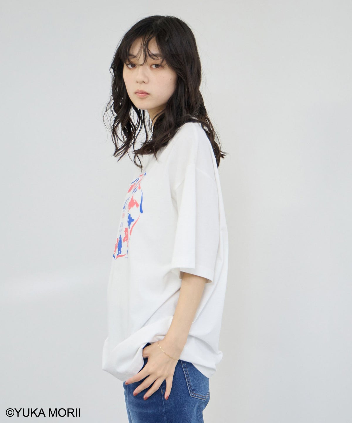 47YOKAI YOKAIサークルTシャツ メンズ メール便 対応商品