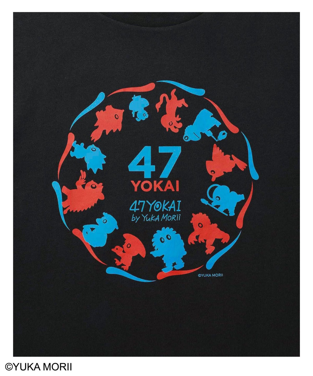 47YOKAI YOKAIサークルTシャツ メンズ メール便 対応商品