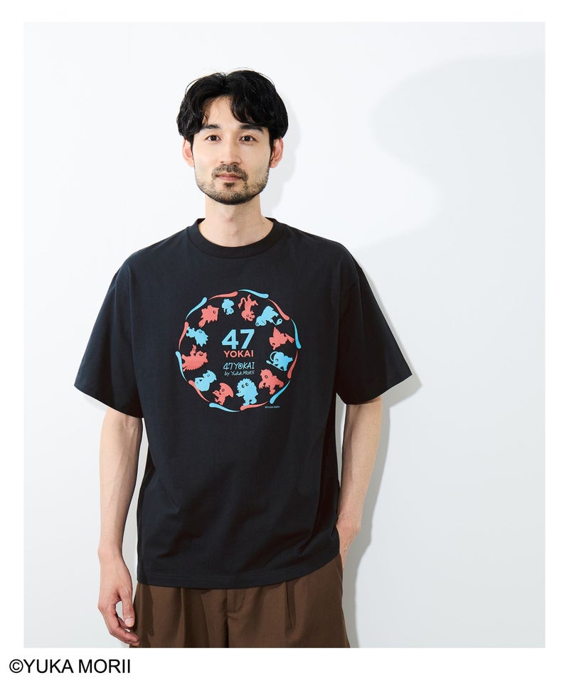 47YOKAI YOKAIサークルTシャツ メンズ メール便 対応商品商品画像-9
