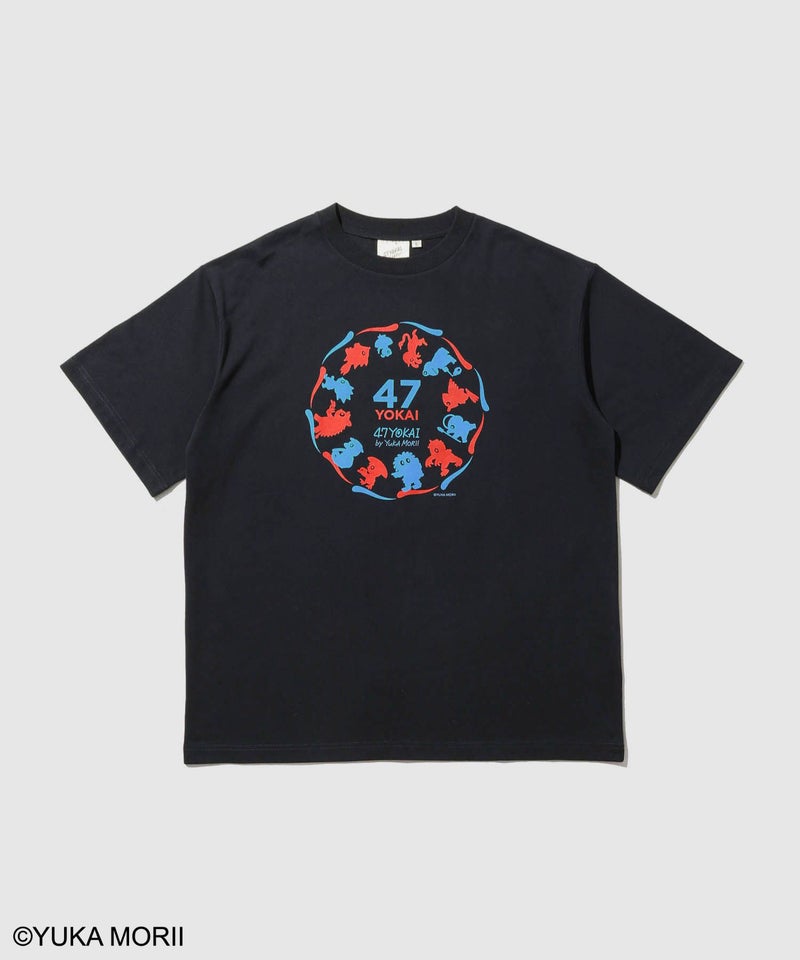 47YOKAI YOKAIサークルTシャツ メンズ メール便 対応商品商品画像-16