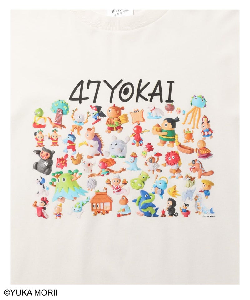 47YOKAI YOKAI大集合Tシャツ メンズ メール便 対応商品商品画像-6