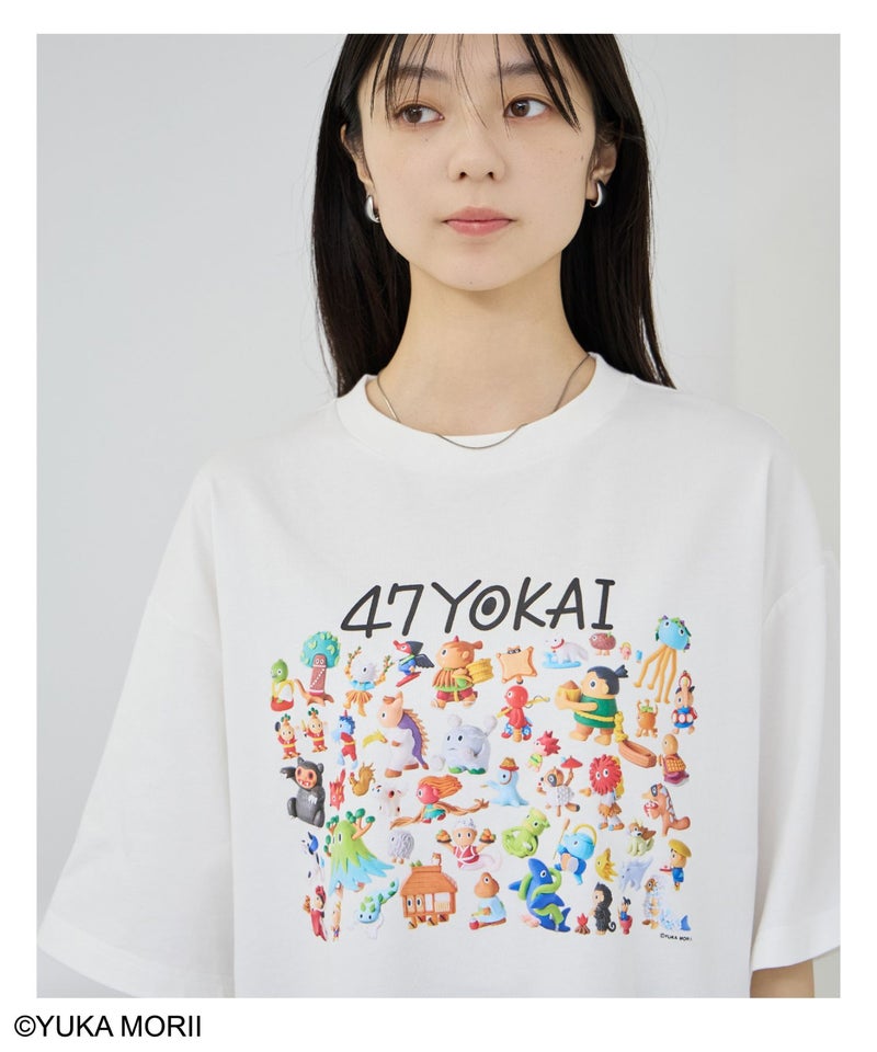 47YOKAI YOKAI大集合Tシャツ メンズ メール便 対応商品商品画像-6