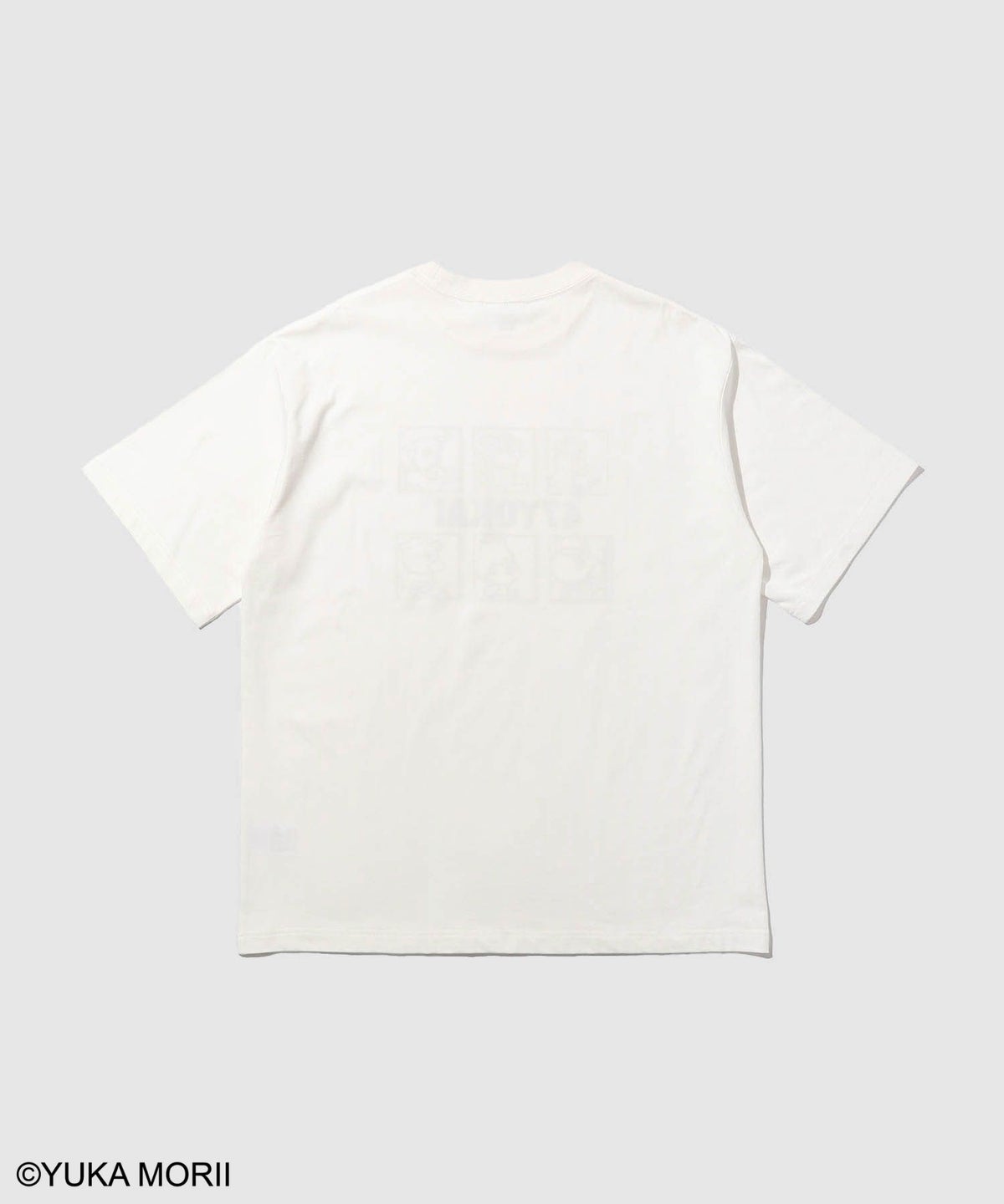 47YOKAI YOKAIモノクロキャラクタープリントTシャツ メンズ メール便 対応商品