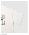 47YOKAI YOKAIモノクロキャラクタープリントTシャツ メンズ メール便 対応商品商品サムネイル-5