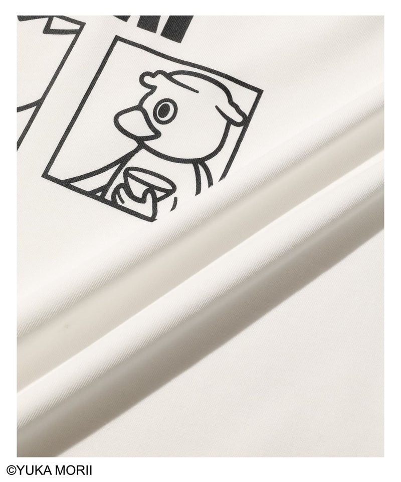 47YOKAI  YOKAIモノクロキャラクタープリントTシャツ メンズ メール便 対応商品商品画像-9