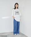 47YOKAI YOKAIモノクロキャラクタープリントTシャツ メンズ メール便 対応商品商品サムネイル-10