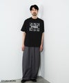 47YOKAI YOKAIモノクロキャラクタープリントTシャツ メンズ メール便 対応商品商品サムネイル-19