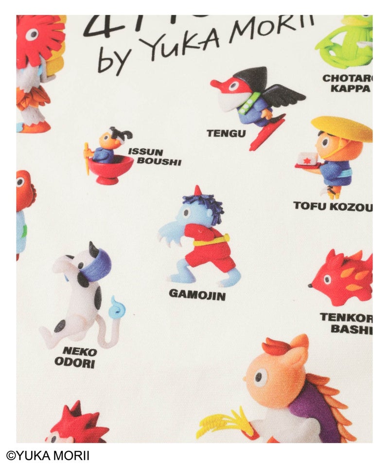 47YOKAI キャラクターいっぱいトートバッグ商品画像-11