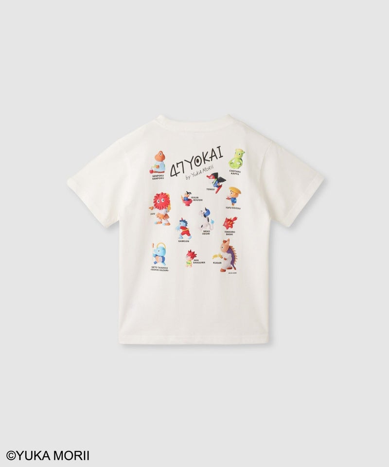 47YOKAI YOKAIいっぱいTシャツ キッズ メール便 対応商品商品画像-2