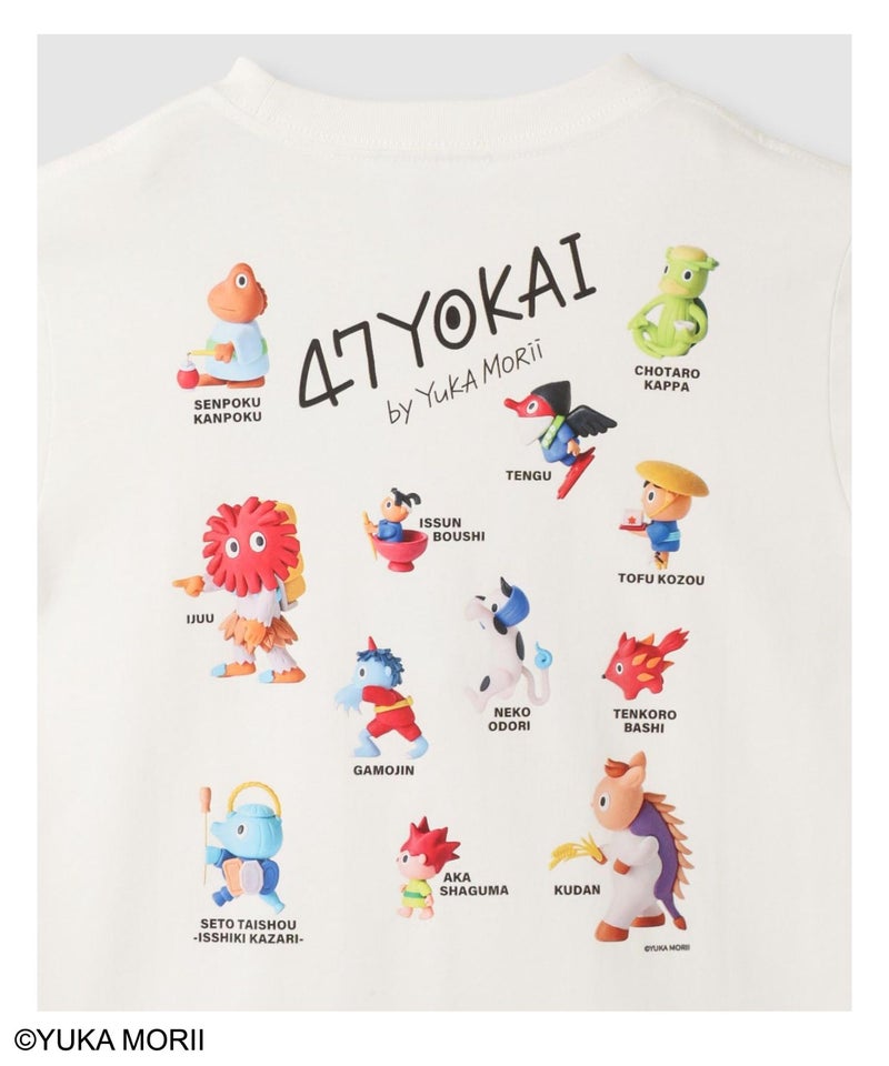 47YOKAI YOKAIいっぱいTシャツ キッズ メール便 対応商品商品画像-6