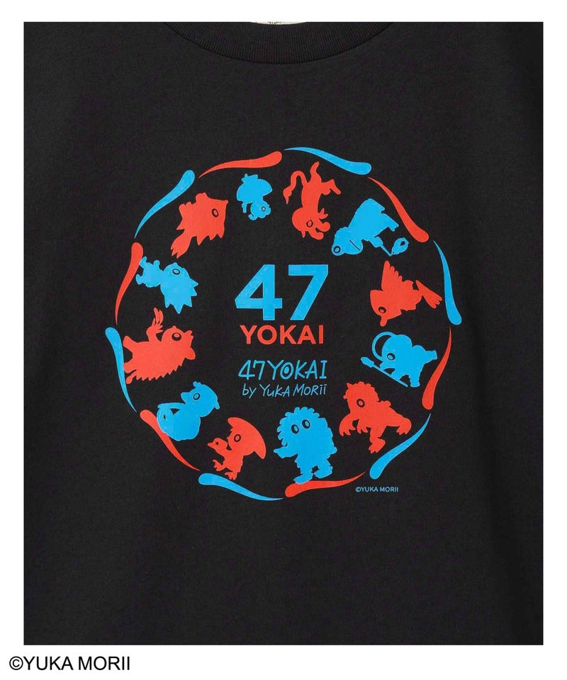 47YOKAI  YOKAIサークルTシャツ キッズ メール便 対応商品商品画像-7