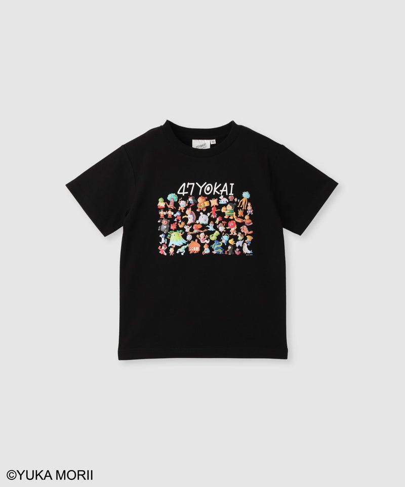 47YOKAI  YOKAI大集合Tシャツ キッズ メール便 対応商品商品画像-2