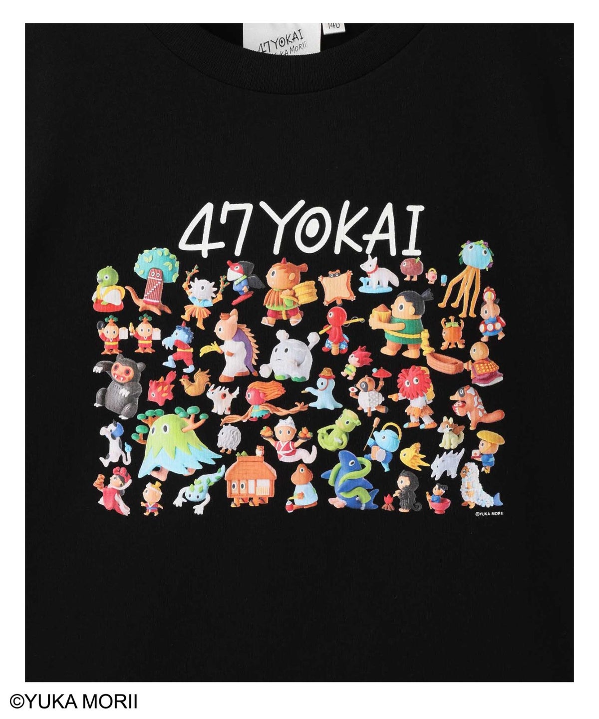 47YOKAI YOKAI大集合Tシャツ キッズ メール便 対応商品