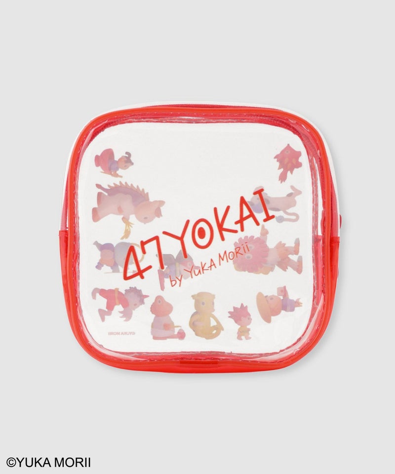 47YOKAI キャラクタースクエアポーチ商品画像-3
