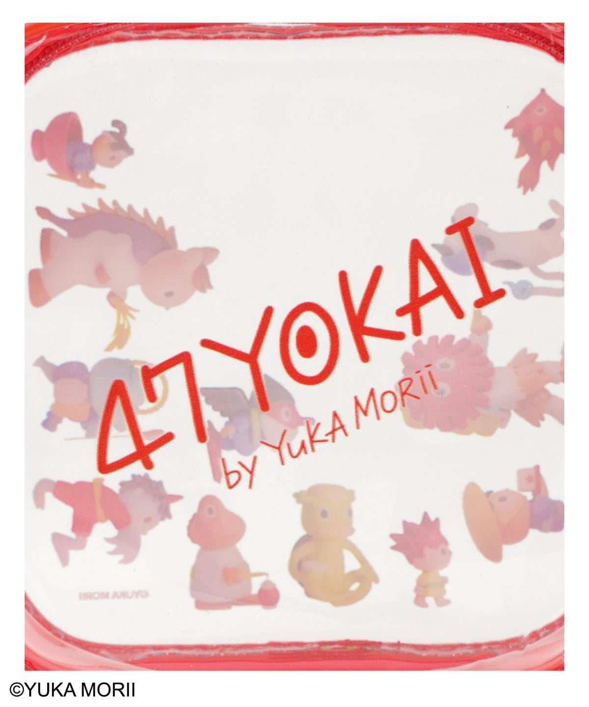 47YOKAI キャラクタースクエアポーチ