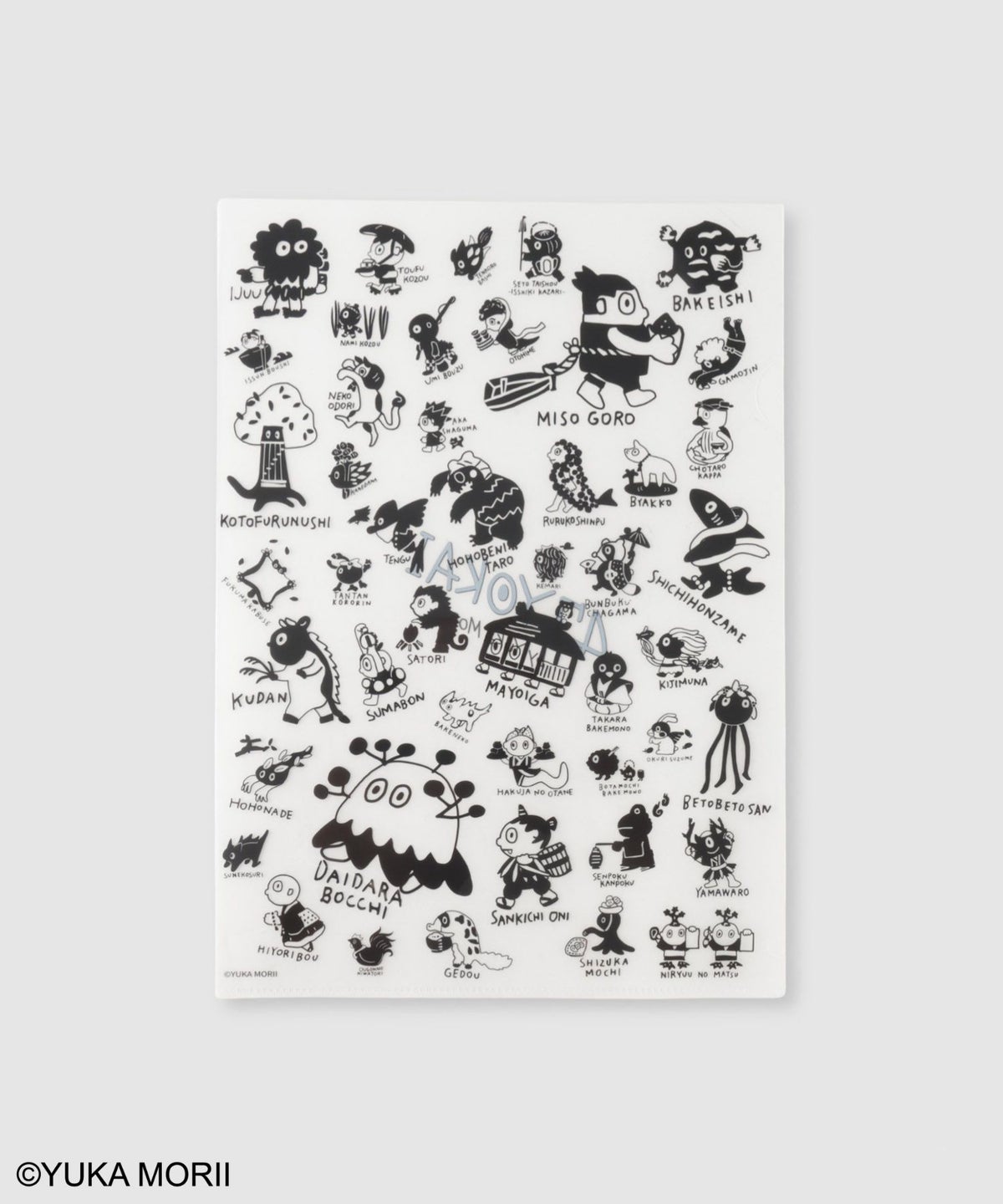 47YOKAI キャラクタークリアファイル